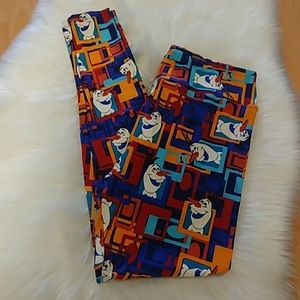 LLR Disney Olaf Leggings- Tall & Curvy